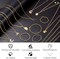 16.4 FT Gold Chain Jewelry Making Kit – Stainless Steel Necklace Chains with Jump Rings, Lobster Clasps, Charms & Pliers for DIY Jewelry